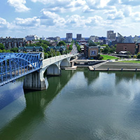 Chattanooga aerial by Gig City Drones